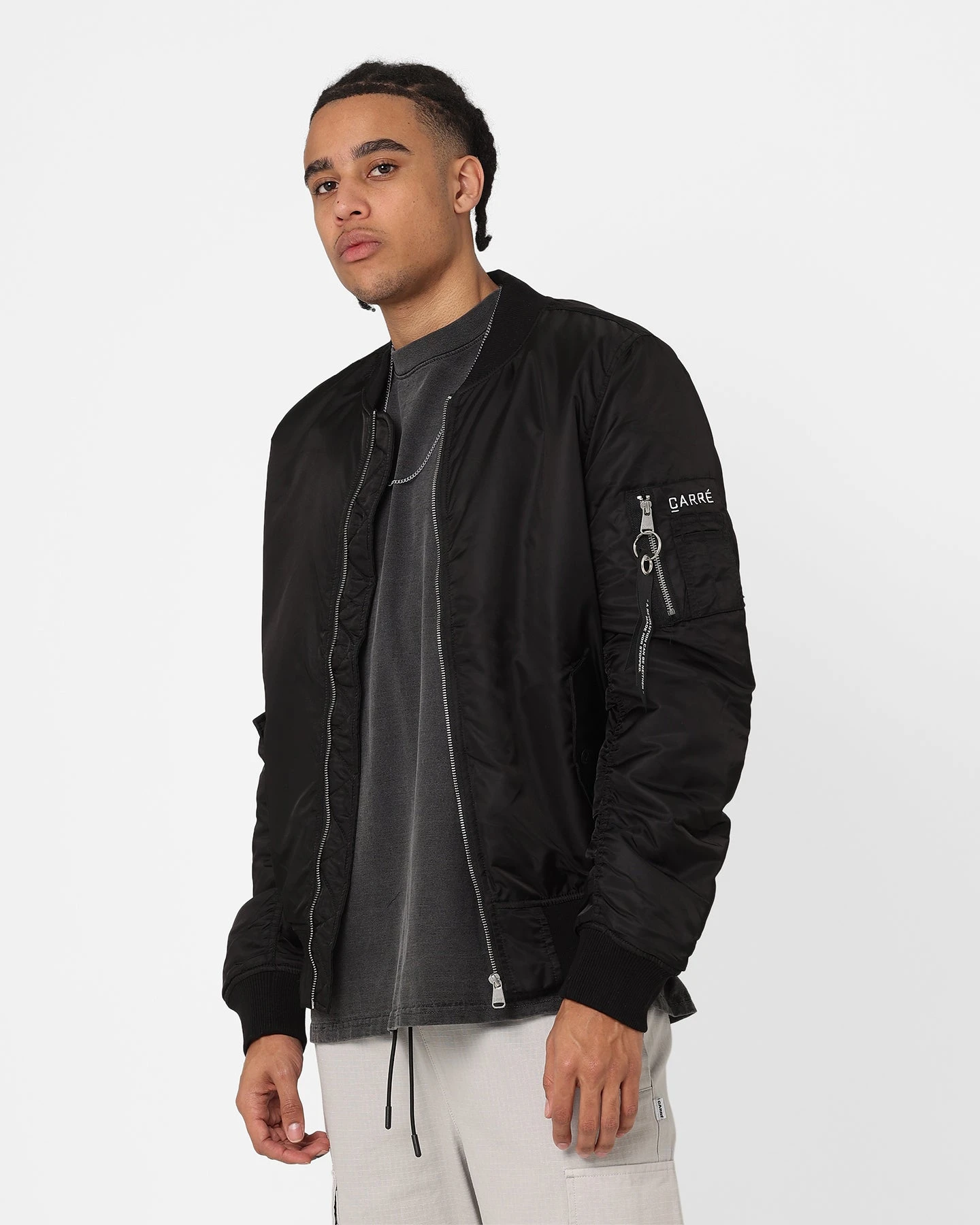 Carré C-47 Bomber 2.0 Jacket Black 3 Carré C-47 Bomber 2.0 Jacket Black