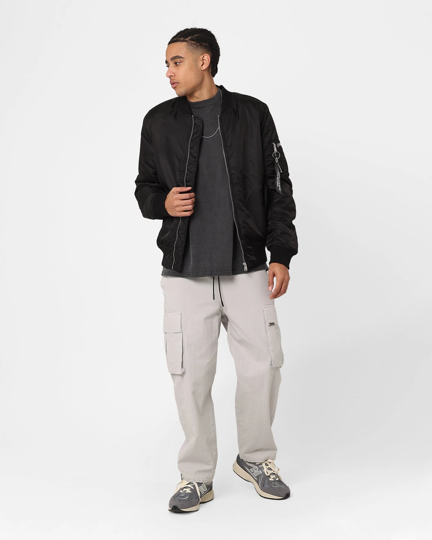 Carré C-47 Bomber 2.0 Jacket Black 4 Carré C-47 Bomber 2.0 Jacket Black - Image 2