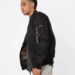 Carré C-47 Bomber 2.0 Jacket Black 16 Carré C-47 Bomber 2.0 Jacket Black -Nuvora Fit Sales 02008088 YB001 mens 0060