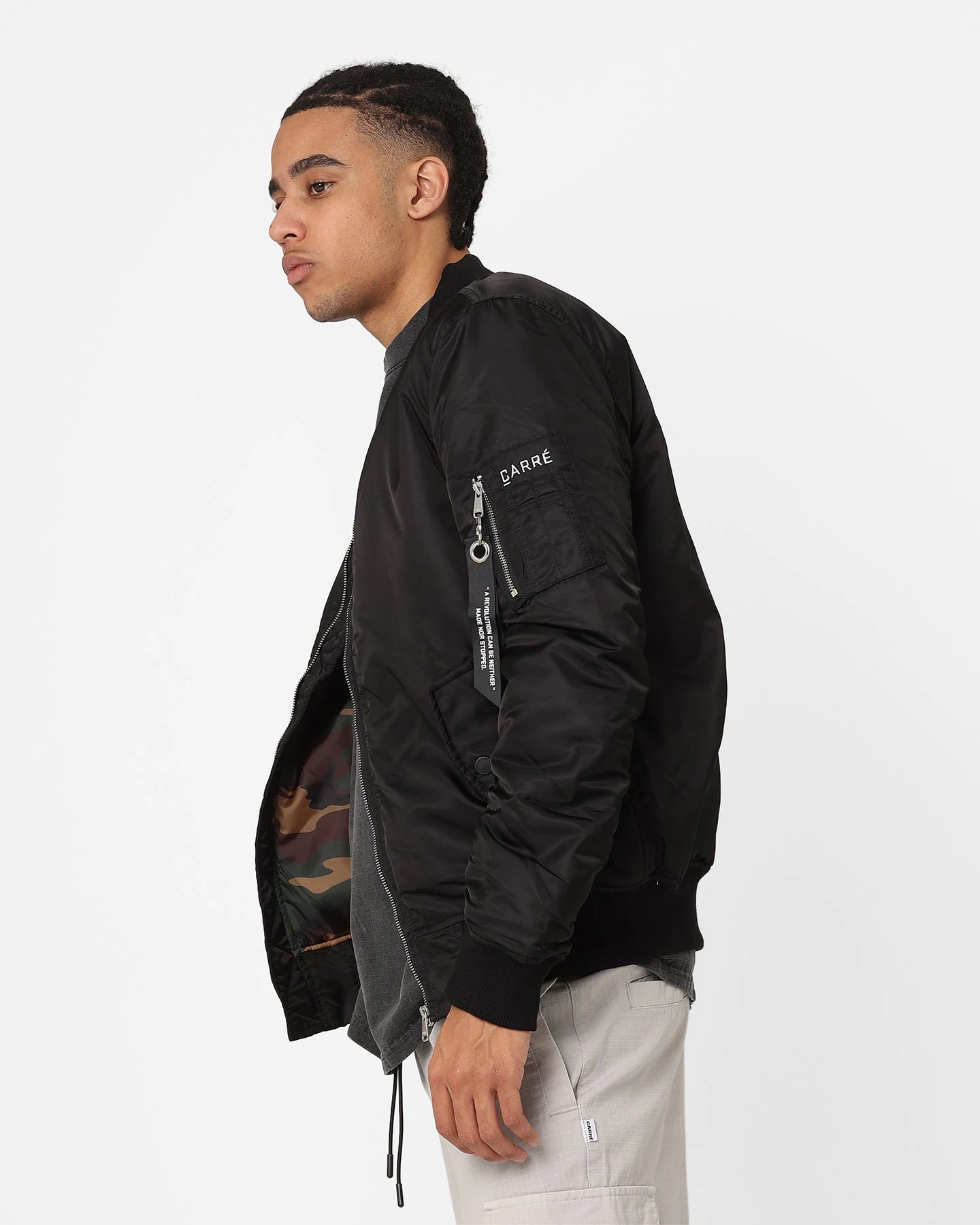 Carré C-47 Bomber 2.0 Jacket Black 8 Carré C-47 Bomber 2.0 Jacket Black - Image 6