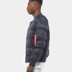 Alpha Industries MA-1 Echo Flight Puffer Jacket Blue -Nuvora Fit Sales 02012012 YX001 normal 4