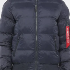 Alpha Industries MA-1 Echo Flight Puffer Jacket Blue -Nuvora Fit Sales 02012012 YX001 normal 5