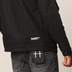 Saint Morta Sherpa Denim Jacket Black/Black 15 Saint Morta Sherpa Denim Jacket Black/Black -Nuvora Fit Sales 02016552 YB015 mens 0000070 scaled