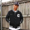 Carré MVP Varsity Jacket Black 2 Carré MVP Varsity Jacket Black -Nuvora Fit Sales 02020560 YB001 mens 004