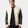 Carré MVP Varsity Jacket Stone/Black -Nuvora Fit Sales 02020560 YS587 mens 0010