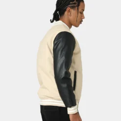 Carré MVP Varsity Jacket Stone/Black -Nuvora Fit Sales 02020560 YS587 mens 0050