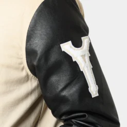 Carré MVP Varsity Jacket Stone/Black -Nuvora Fit Sales 02020560 YS587 mens 0070