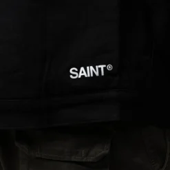 Saint Morta Men's Tartan Sherpa Denim Jacket Black/Red -Nuvora Fit Sales 02021772 YB004 mens 0060