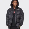 Carré Men's Roadman Puffer Jacket Black