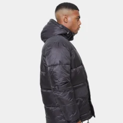 Carré Men's Roadman Puffer Jacket Black -Nuvora Fit Sales 02022714 YB001 mens 00065