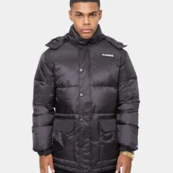 Carré Men's Roadman Puffer Jacket Black -Nuvora Fit Sales 02022714 YB001 mens 0010
