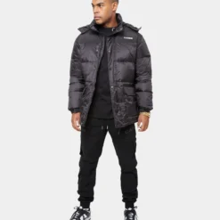 Carré Men's Roadman Puffer Jacket Black -Nuvora Fit Sales 02022714 YB001 mens 0020