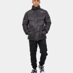 Carré Men's Roadman Puffer Jacket Black -Nuvora Fit Sales 02022714 YB001 mens 0110