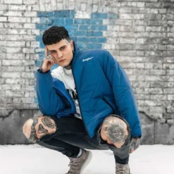 Loiter Reflective Spectrum Puffer Jacket V2 Navy