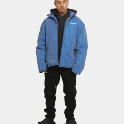 Loiter Reflective Spectrum Puffer Jacket V2 Navy -Nuvora Fit Sales 02027670 YN200 mens 0040