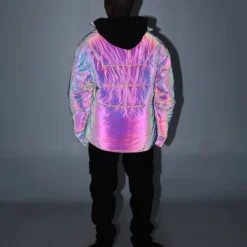 Loiter Reflective Spectrum Puffer Jacket V2 Navy -Nuvora Fit Sales 02027670 YN200 mens 0100