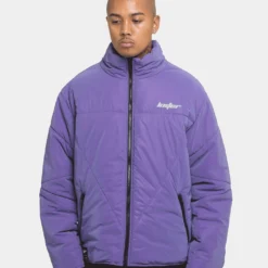 Loiter Reflective Spectrum Puffer Jacket V2 Purple