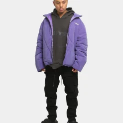 Loiter Reflective Spectrum Puffer Jacket V2 Purple 15 Loiter Reflective Spectrum Puffer Jacket V2 Purple -Nuvora Fit Sales 02027670 YP200 mens 0030