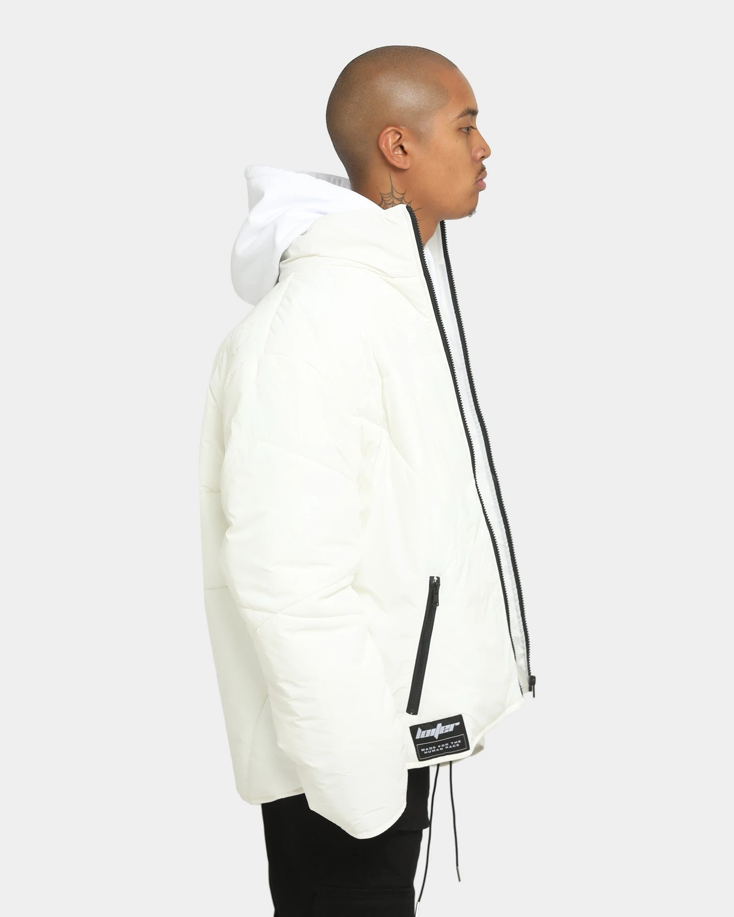 Loiter Reflective Spectrum Puffer Jacket V2 Pearl/White 10 Loiter Reflective Spectrum Puffer Jacket V2 Pearl/White - Image 8