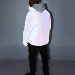 Loiter Reflective Spectrum Puffer Jacket V2 Pearl/White 22 Loiter Reflective Spectrum Puffer Jacket V2 Pearl/White -Nuvora Fit Sales 02027670 YP816 mens 0090