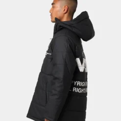 WNDRR Dos Puffer Jacket Black -Nuvora Fit Sales 02029134 YB001 mens 0060