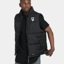 The Anti Order Hyphen ATD Puffer Vest Black -Nuvora Fit Sales 02029572 YB001 mens 051