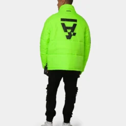 The Anti Order Hyphen ATD Puffer Jacket Atomic Green -Nuvora Fit Sales 02029574 YA095 mens 0022