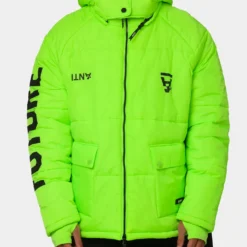 The Anti Order Hyphen ATD Puffer Jacket Atomic Green -Nuvora Fit Sales 02029574 YA095 mens 0041 e7392183 0e80 419a 9186 14ceed34dae9