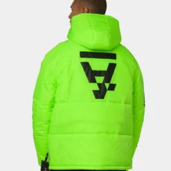 The Anti Order Hyphen ATD Puffer Jacket Atomic Green -Nuvora Fit Sales 02029574 YA095 mens 0061