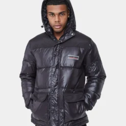 Carré Bossman Puffer Jacket Black 17 Carré Bossman Puffer Jacket Black -Nuvora Fit Sales 02029852 YB001 mens 00010