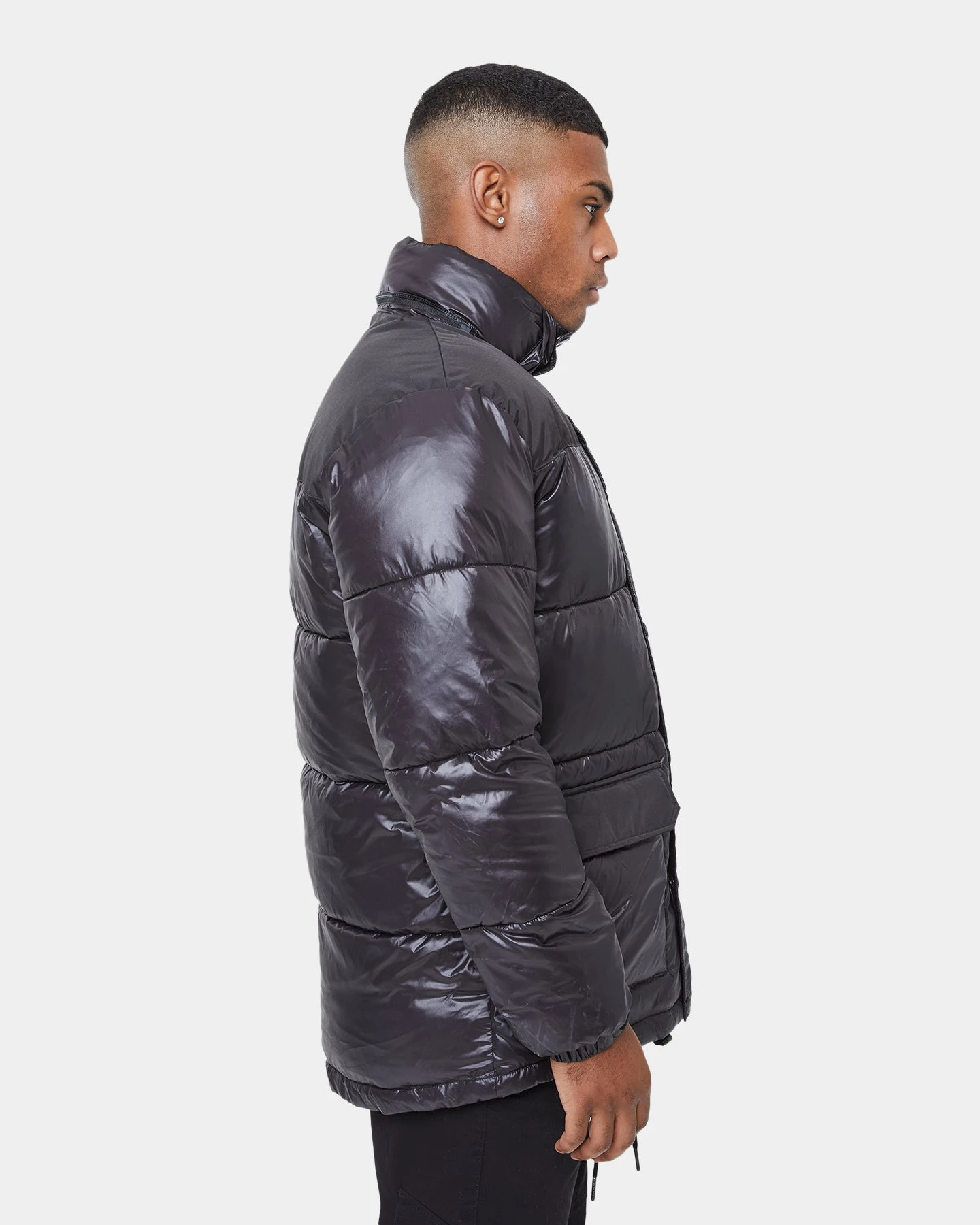 Carré Bossman Puffer Jacket Black 12 Carré Bossman Puffer Jacket Black - Image 10