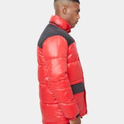 Carré Bossman Puffer Jacket Red/Black -Nuvora Fit Sales 02029852 YR010 mens 00055