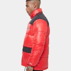 Carré Bossman Puffer Jacket Red/Black -Nuvora Fit Sales 02029852 YR010 mens 00065 f6c8af47 b174 420f bb3f 9286d9c5a07f