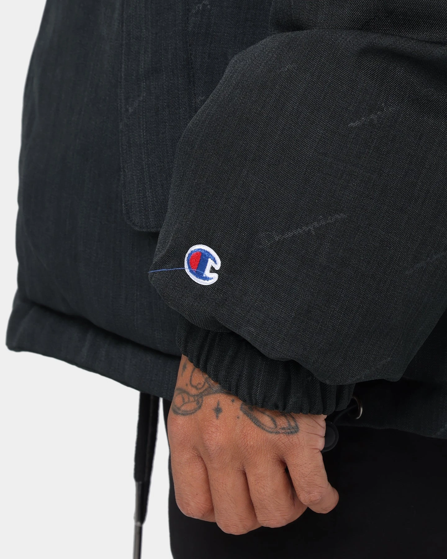 Champion Reversible Puffer Jacket Black 13 Champion Reversible Puffer Jacket Black - Image 11