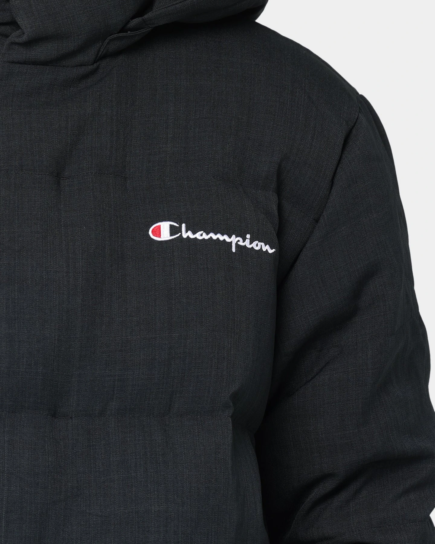 Champion Reversible Puffer Jacket Black 5 Champion Reversible Puffer Jacket Black - Image 3