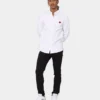 Carre Mono Oxford Button Up Shirt White -Nuvora Fit Sales 02030910 YW100 mens 02