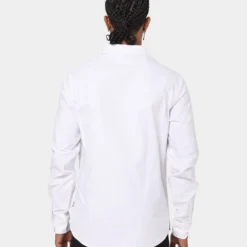 Carre Mono Oxford Button Up Shirt White -Nuvora Fit Sales 02030910 YW100 mens 04