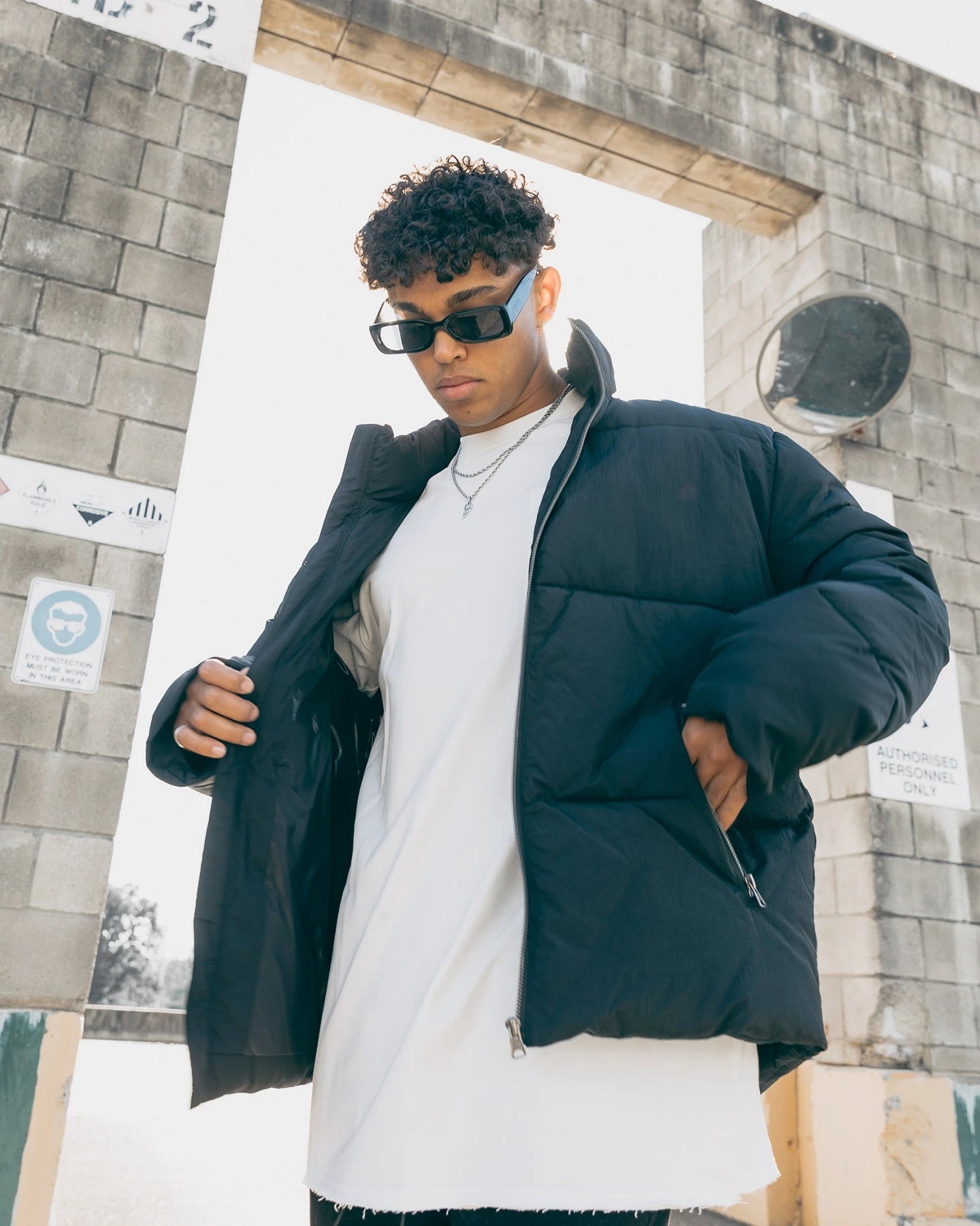 EN ES Caesar Puffer Jacket Black 3 EN ES Caesar Puffer Jacket Black