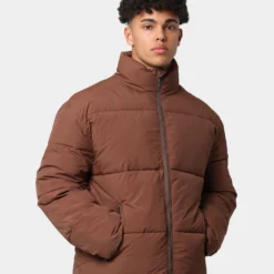 EN ES Caesar Puffer Jacket Brown -Nuvora Fit Sales 02031285 YX300 mens 0010