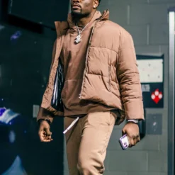 EN ES Caesar Puffer Jacket Brown