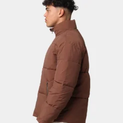 EN ES Caesar Puffer Jacket Brown -Nuvora Fit Sales 02031285 YX300 mens 0060