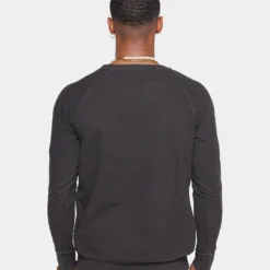 XXIII Wash Zip Crew Black 20 XXIII Wash Zip Crew Black -Nuvora Fit Sales 02031562 YB001 mens 040