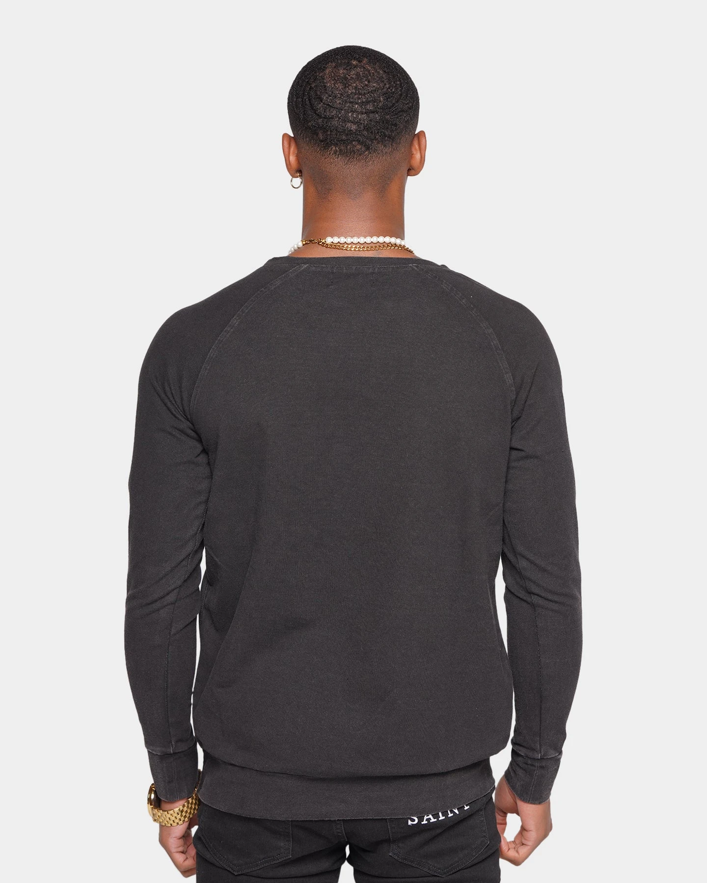 XXIII Wash Zip Crew Black 10 XXIII Wash Zip Crew Black - Image 8