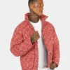 XXIII Paisley Puffer Jacket Red -Nuvora Fit Sales 02031626 YR001 mens 10