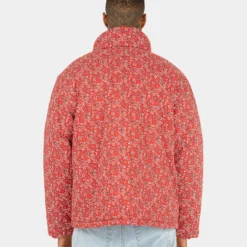 XXIII Paisley Puffer Jacket Red -Nuvora Fit Sales 02031626 YR001 mens 40