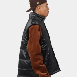 XXIII Detroit Puffer Vest Black -Nuvora Fit Sales 02032721 YB001 mens 0050