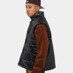 XXIII Detroit Puffer Vest Black -Nuvora Fit Sales 02032721 YB001 mens 0060