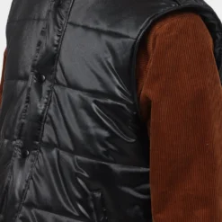 XXIII Detroit Puffer Vest Black -Nuvora Fit Sales 02032721 YB001 mens 0070