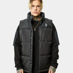 Saint Morta Alpha Homora Puffer Vest Black