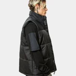 Saint Morta Alpha Homora Puffer Vest Black 15 Saint Morta Alpha Homora Puffer Vest Black -Nuvora Fit Sales 02032911 YB001 mens 0040